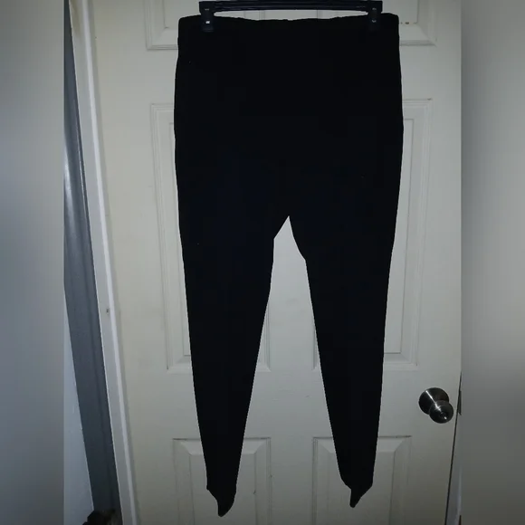 Chico's Black Pants Sz 2-L - Picture 1 of 8